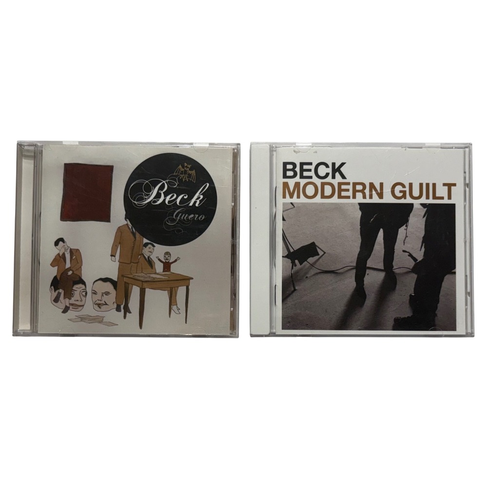 Beck CD Bundle Guero and Modern Guilt Alternative Rock 2 Disc Lot
